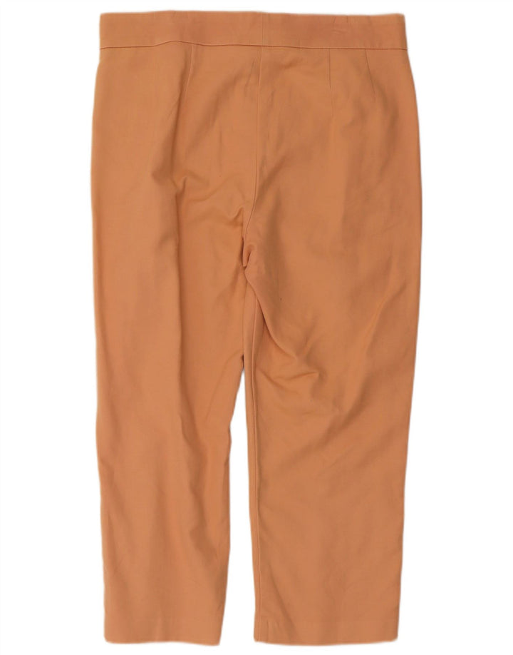 Pantaloni Capri da donna Marks & Spencer UK 12 Medium W32 L22 Cotone rosa