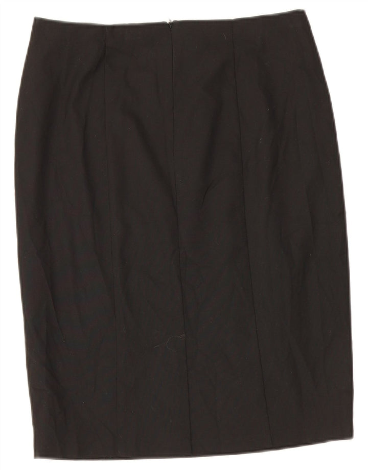 Gonna a tubino per ragazze Marks & Spencer 15-16 anni W29 poliestere nero