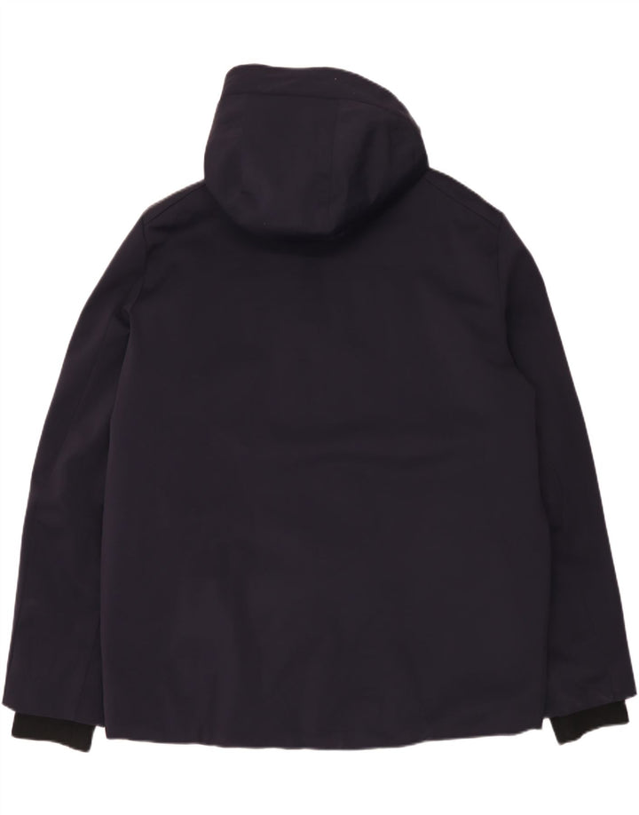 Giacca a vento con cappuccio da uomo Invicta UK 48 4XL Poliammide blu navy