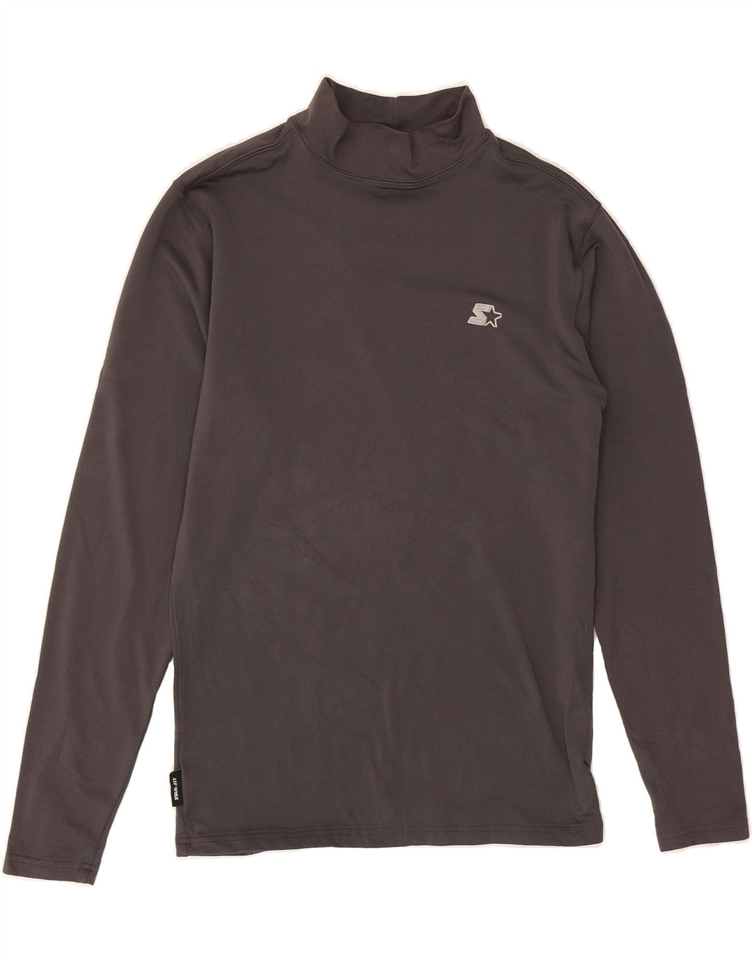 STARTER Mens Top Long Sleeve Small Grey Polyester Classic Vintage Starter and Second-Hand Starter from Messina Hembry 