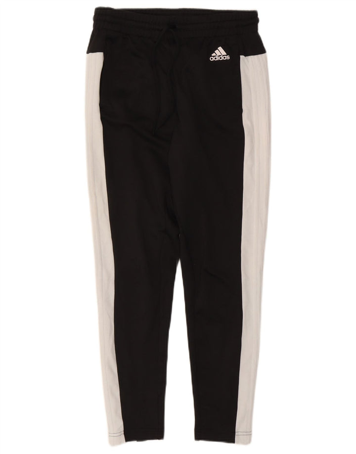 Pantaloni da tuta da donna ADIDAS UK 8 Small Black Colourblock