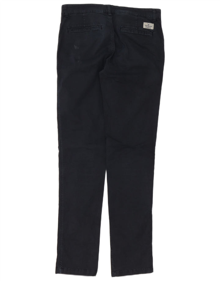 Pantaloni chino slim da uomo Avirex W30 L34 Blu Navy