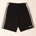 Pantaloncini sportivi Adidas da ragazzo 15-16 anni in poliestere nero