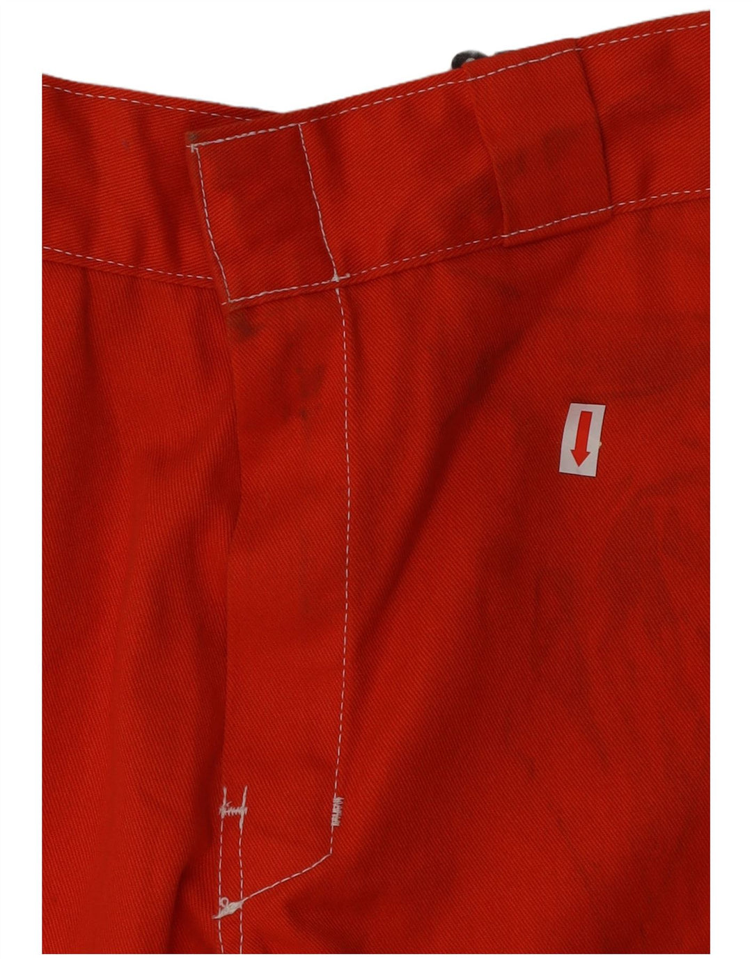 DICKIES Pantaloni chino dritti da uomo W30 L32 in cotone arancione
