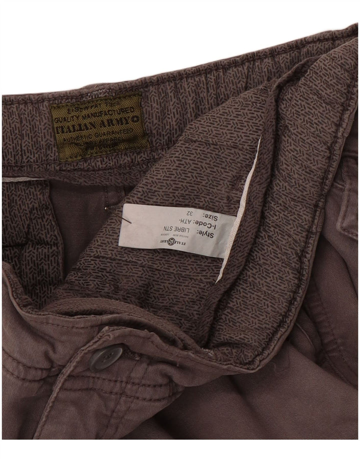 Pantaloncini cargo da uomo VINTAGE W32 Marrone medio