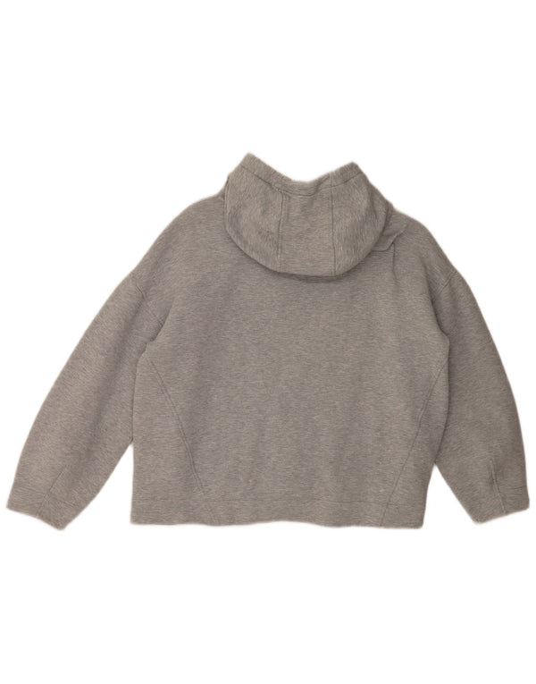 Maglione con cappuccio da donna Sweaty Betty UK 14 Cotone grigio medio