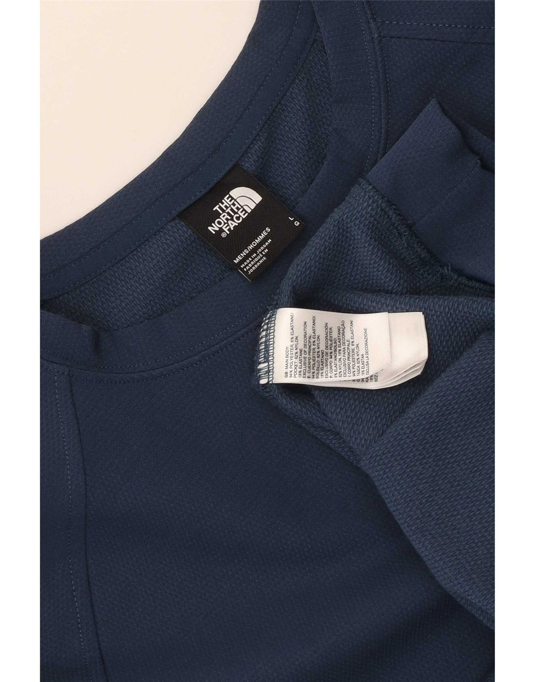Felpa da uomo The North Face Maglione grande blu navy in poliestere