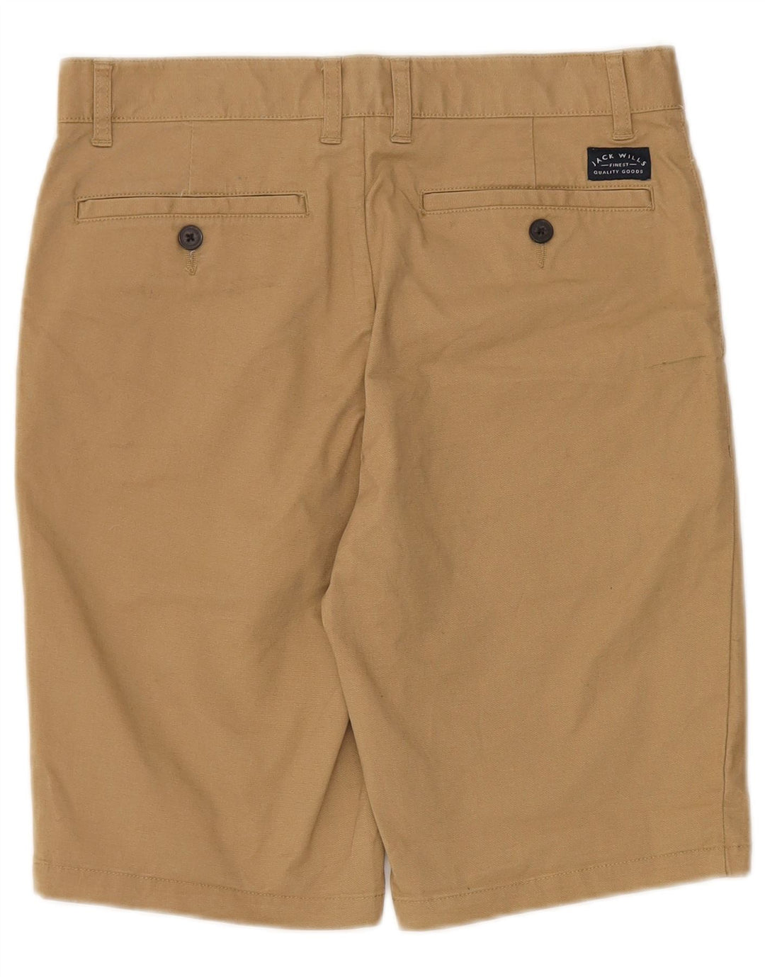 Pantaloncini chino da uomo Jack Wills W30 cotone beige medio