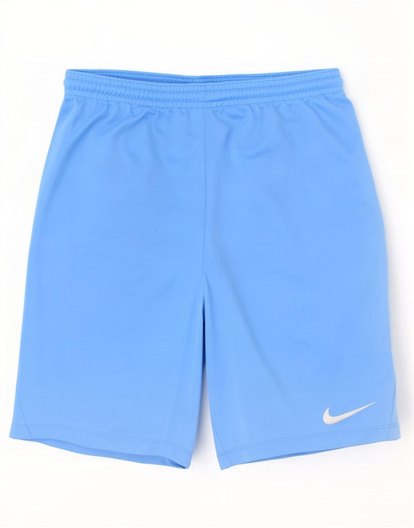 Pantaloncini sportivi Nike da ragazzo Dri Fit 13-14 anni XL blu poliestere