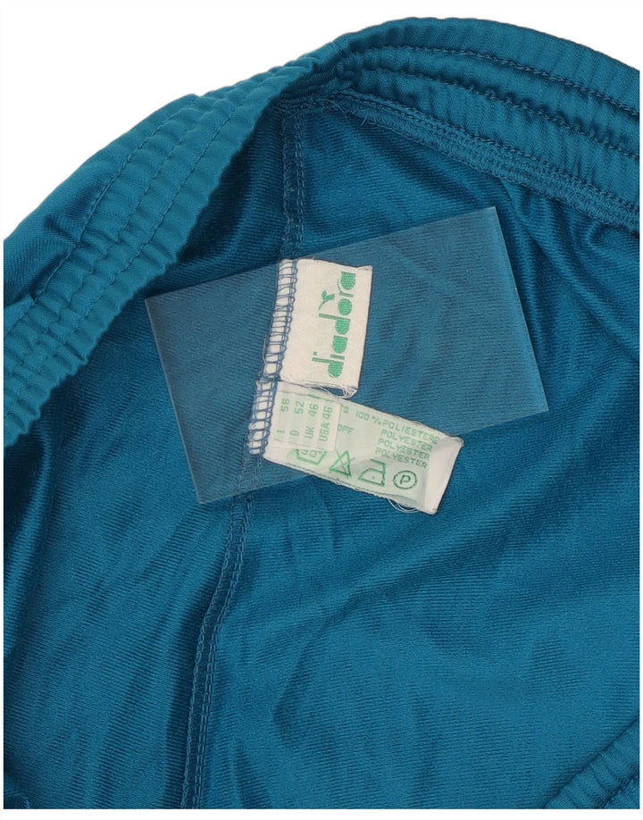 DIADORA Pantaloni da tuta da uomo UK 46 XL Blu poliestere