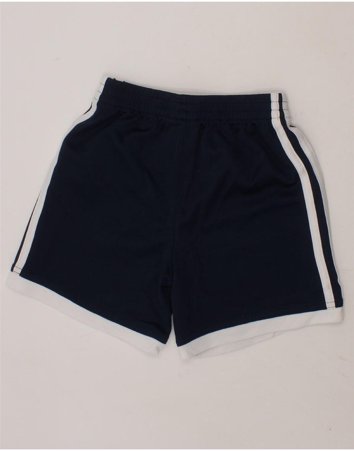 ADIDAS Boys Sport Shorts 2-3 Years  Navy Blue Polyester Vintage Adidas and Second-Hand Adidas from Messina Hembry 