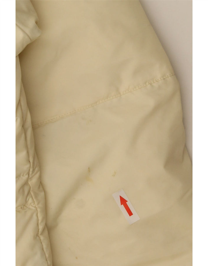 Cappotto imbottito con cappuccio da donna Pheder IT 46 Large nylon giallo