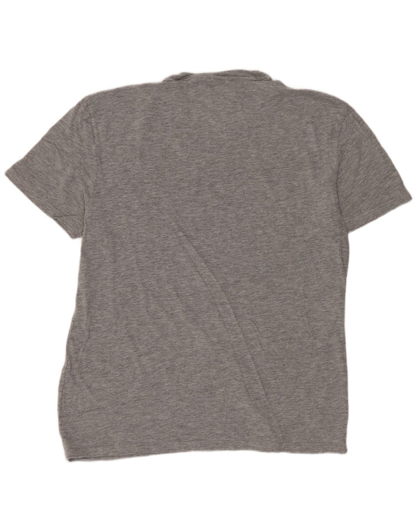 T-shirt grafica da uomo con vestibilità regolare Tommy Hilfiger XL grigio chiazzato