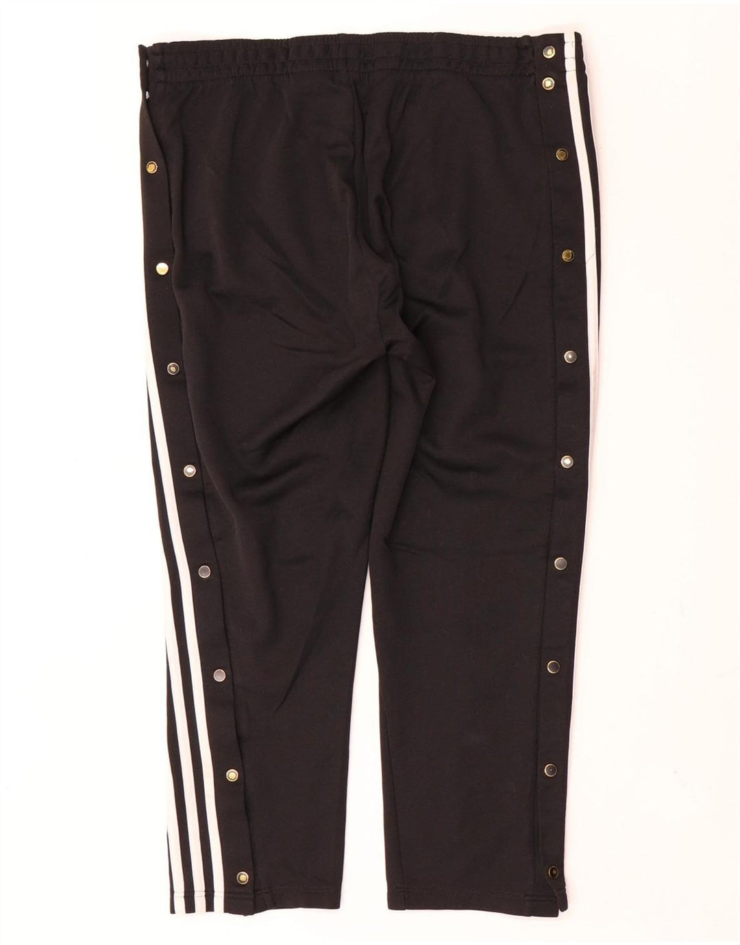 Pantaloni da tuta corti da donna Adidas UK 12/14 poliestere nero medio