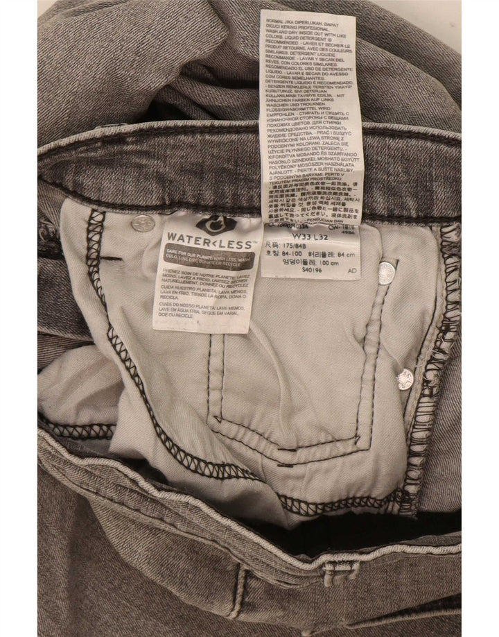 Jeans Levi's Uomo 511 Slim W33 L32 Cotone Grigio