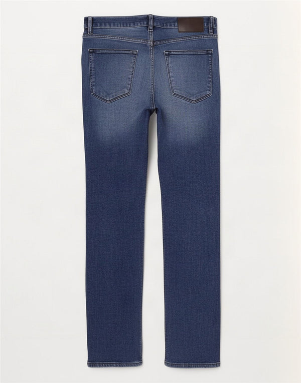 Jeans dritti da uomo Hugo Boss W32 L30 cotone blu
