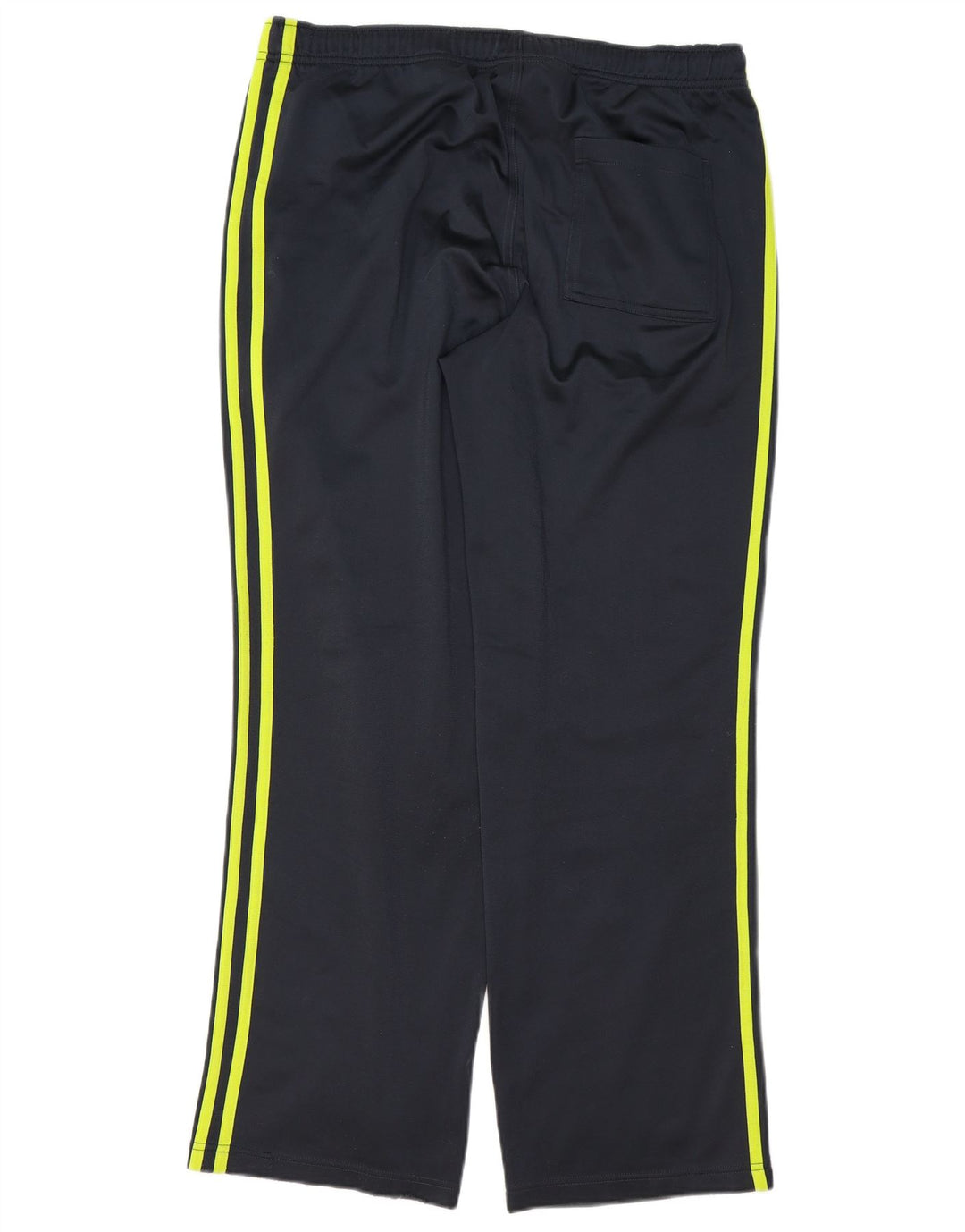 Pantaloni da tuta da uomo Adidas UK 40/42 Medium Nero Poliestere