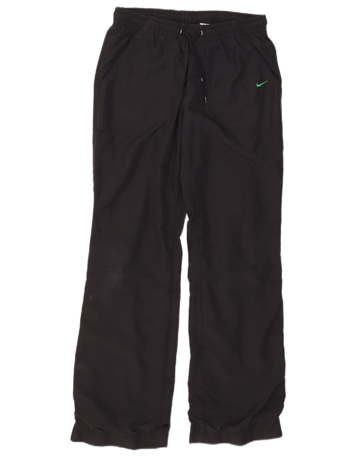 Pantaloni della tuta da donna Nike UK 12/14 poliestere nero medio