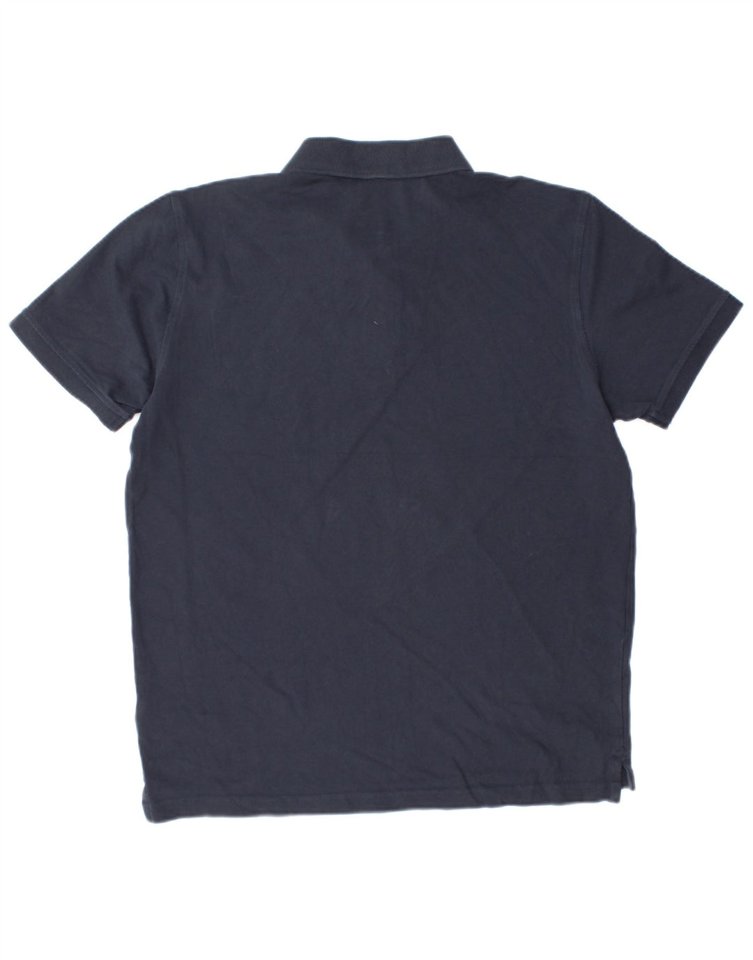 DIESEL Mens Polo Shirt Large Navy Blue Cotton