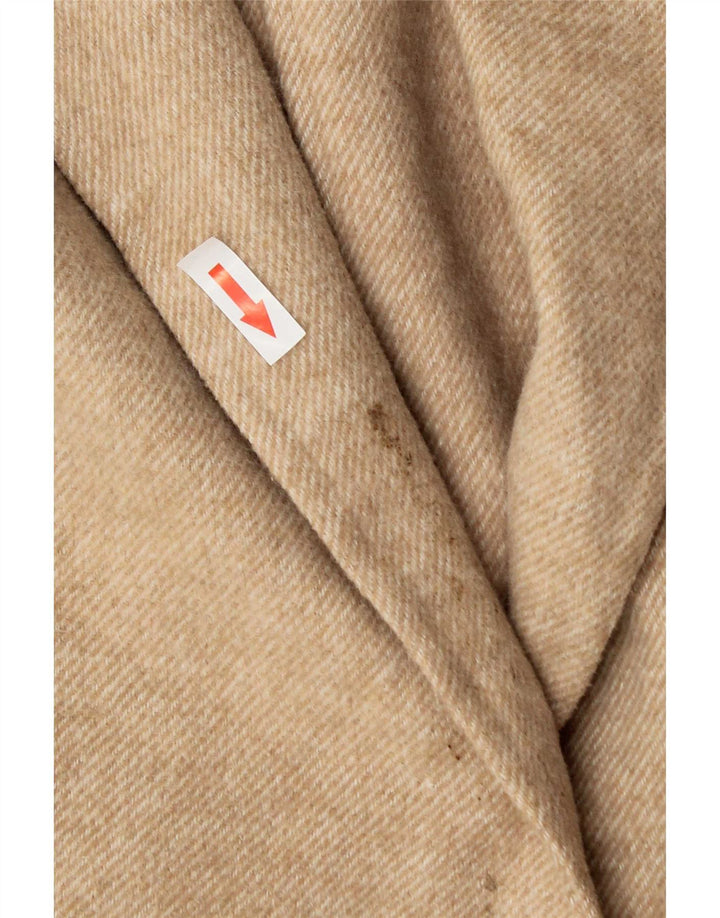 Soprabito oversize da donna Zara UK 6 XS Beige Lana