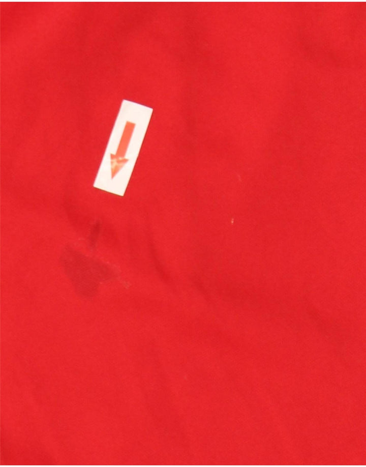 Pantaloncini sportivi da uomo Adidas Sport in poliestere rosso medio
