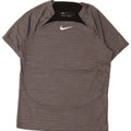 T-shirt Nike Dri Fit da uomo, grande, in poliestere color block grigio