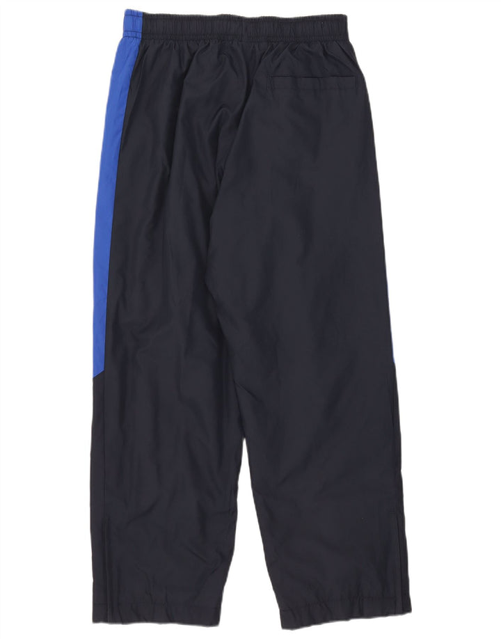 Pantaloni da tuta Nike da uomo in poliestere color block medio blu navy