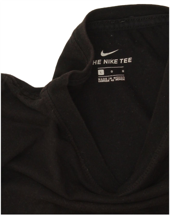 T-shirt da ragazzo Nike Top 12-13 anni grande nera