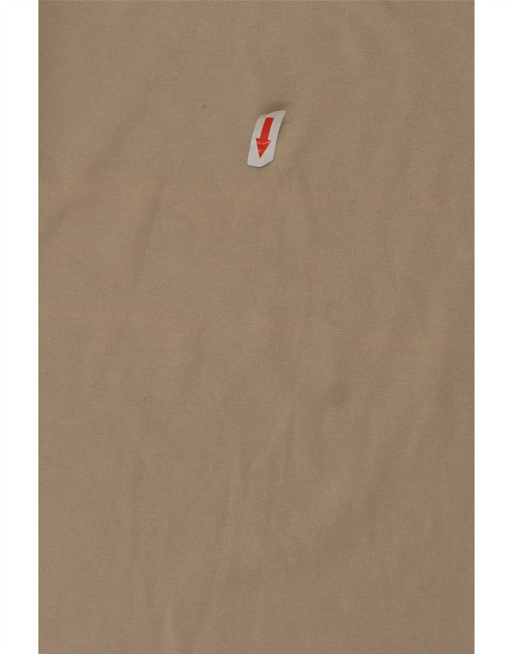 T-shirt grafica da uomo Jack Wolfskin Top in cotone beige medio