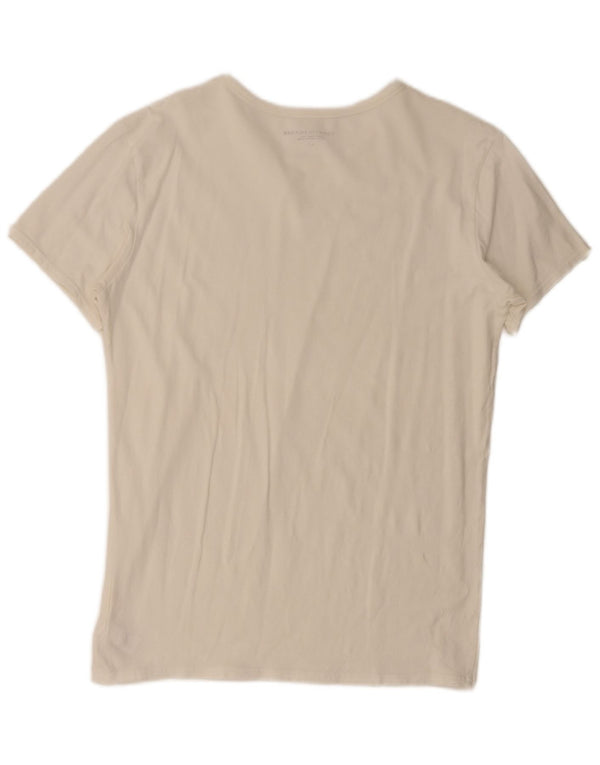T-shirt da uomo Tommy Hilfiger Top grande in cotone bianco
