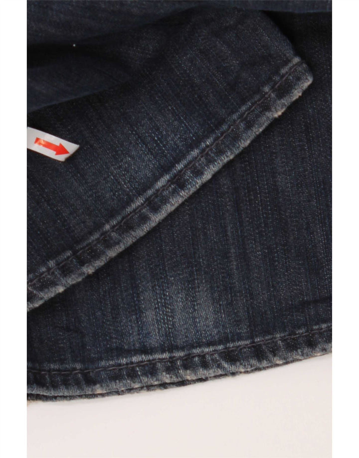 Jeans Bootcut da donna Armani Taglia 26 W30 L33 Cotone blu navy