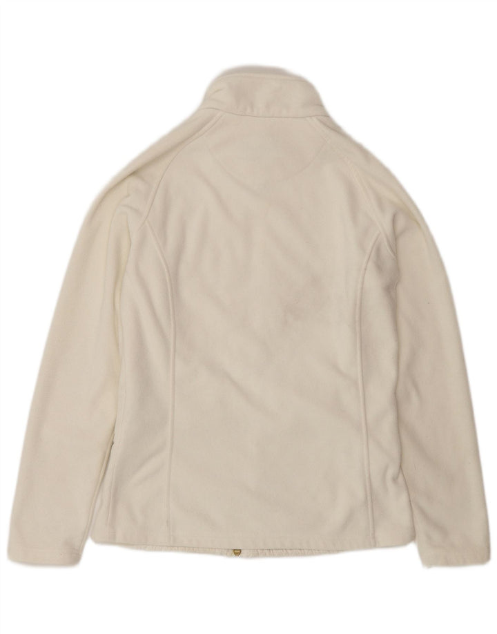 Giacca in pile da donna Musto UK 10 Small Poliestere bianco
