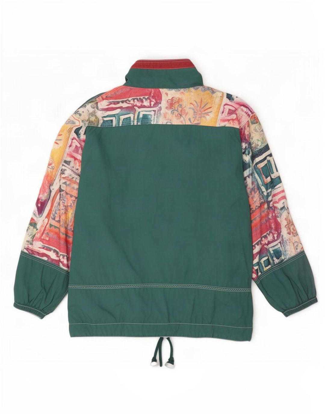 Giacca sportiva da uomo vintage pullover XS multicolore geometrica