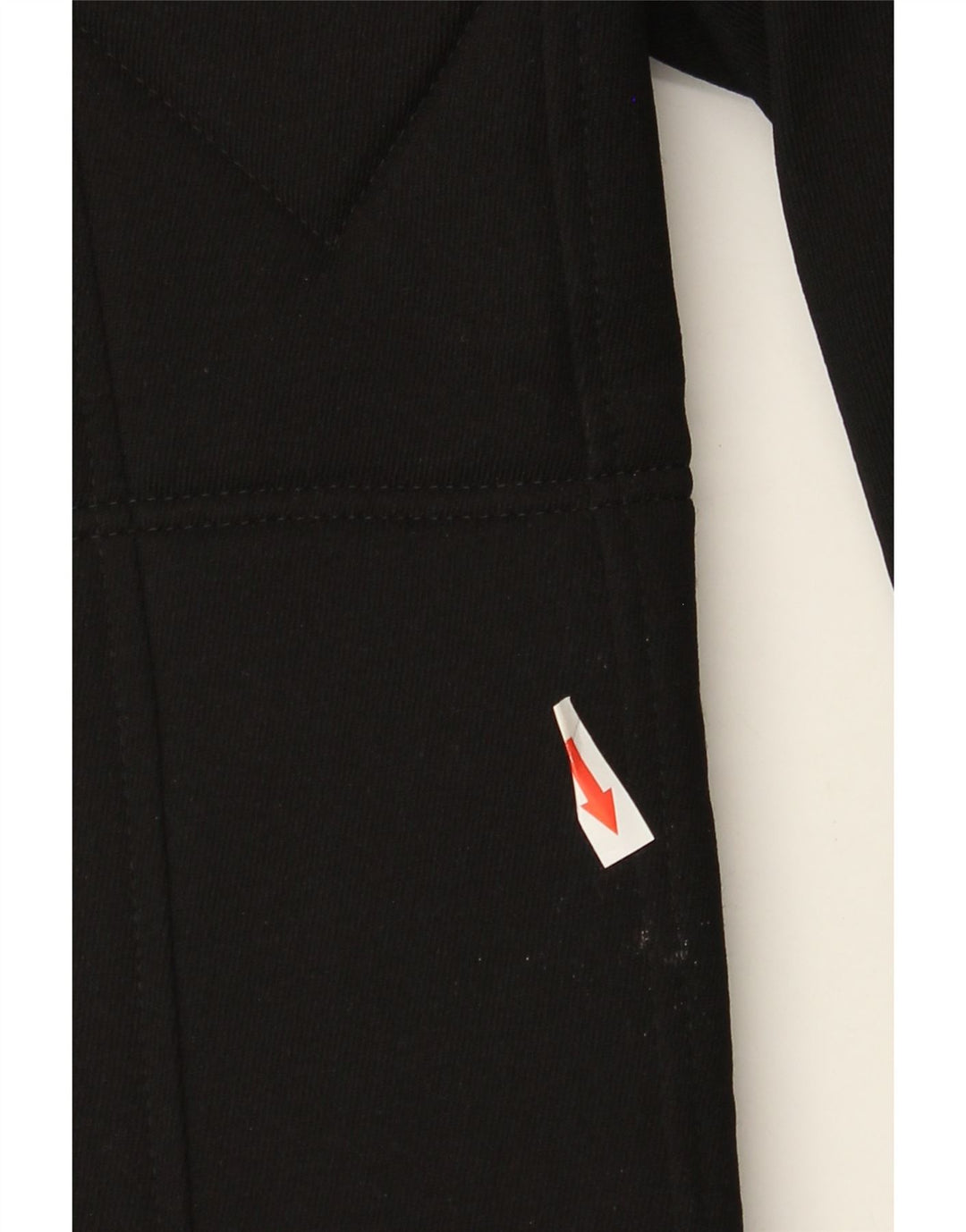 Pantaloni da sci Fila da donna con salopette grafica IT 46 Large Nero in poliammide