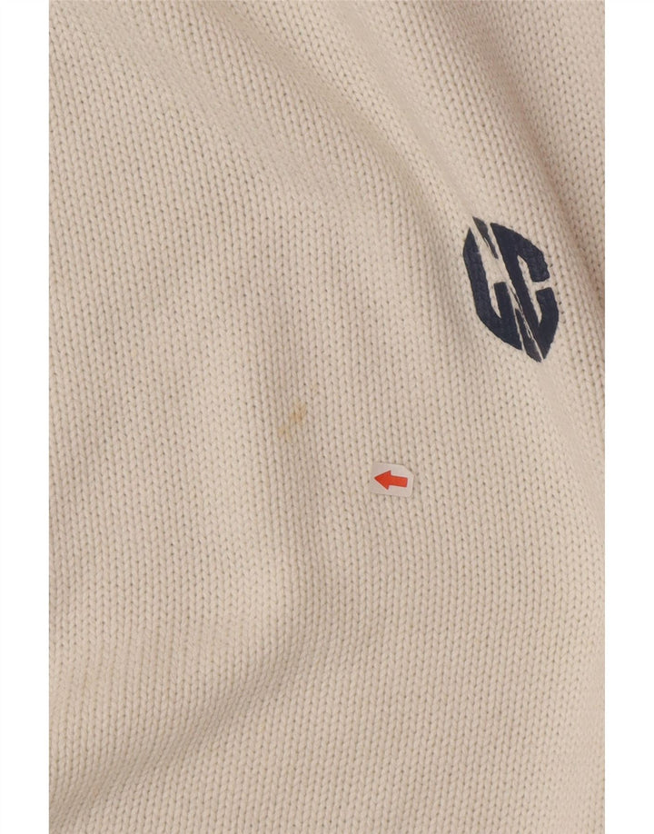 Maglione girocollo con grafica da uomo Levi's piccolo in cotone bianco