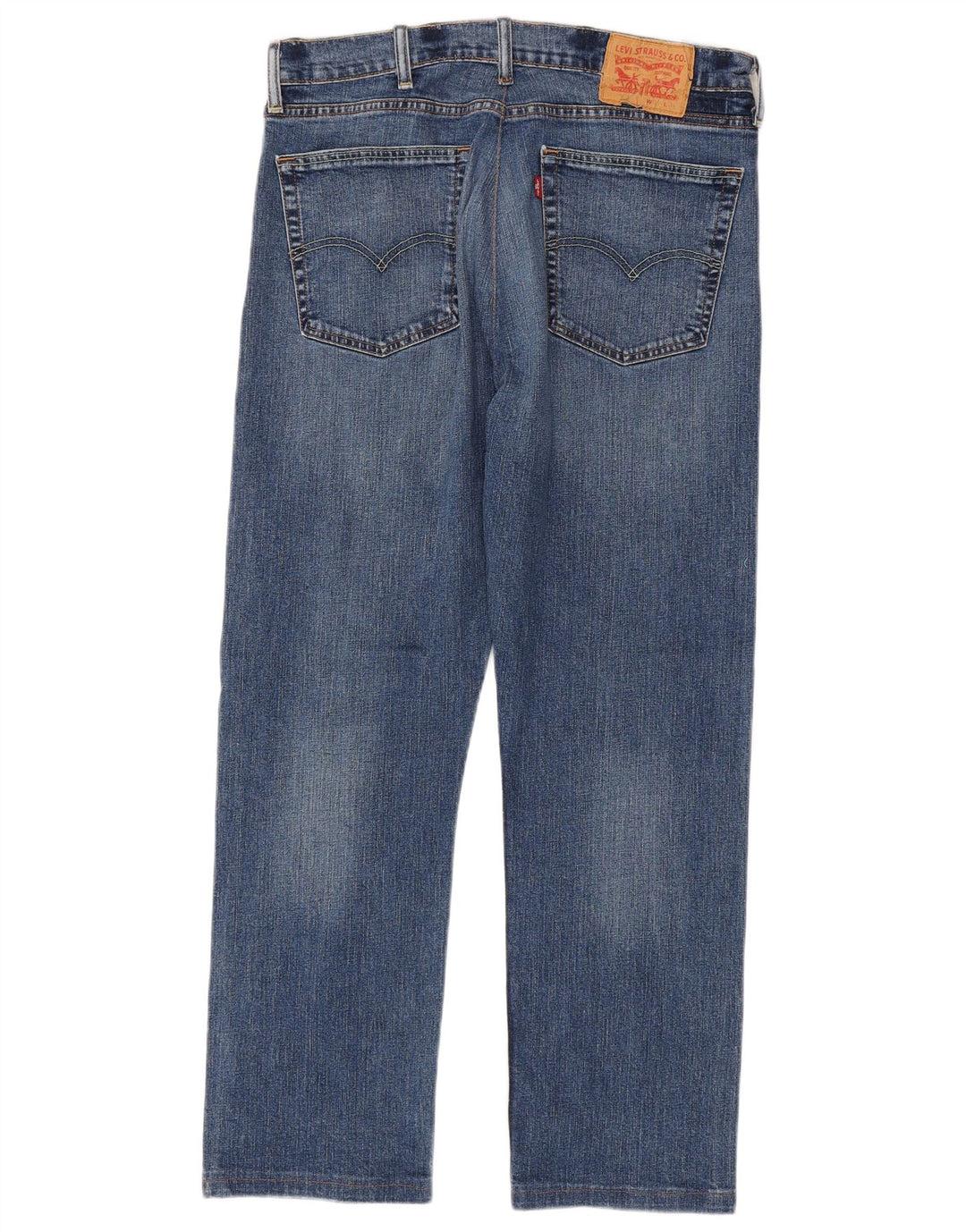 Levi's Uomo 518 Jeans dritti W38 L29 Cotone blu