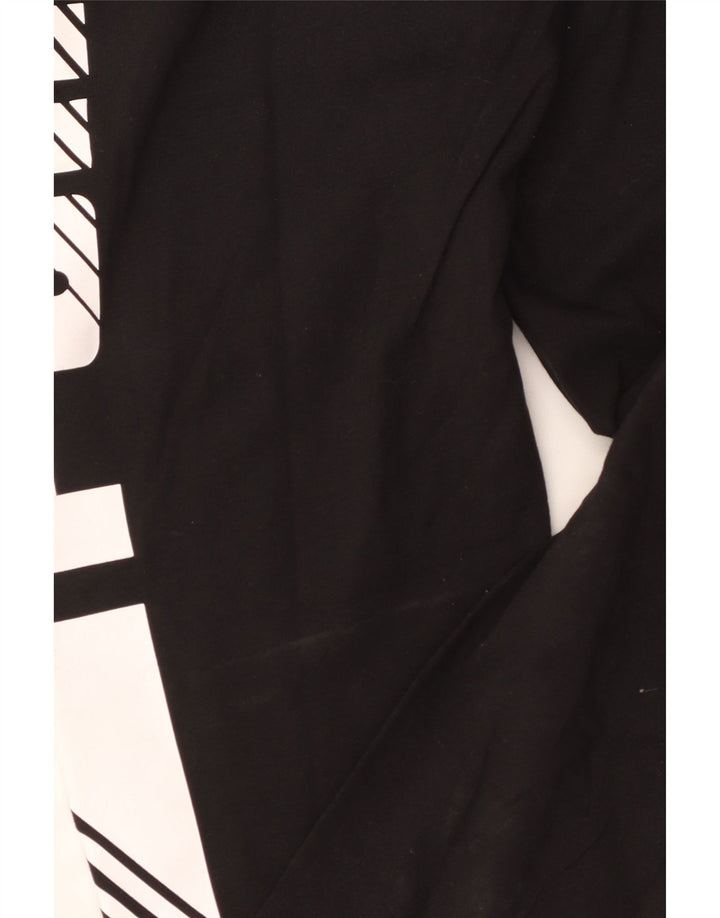 Leggings grafici PUMA da donna UK 10 Small neri