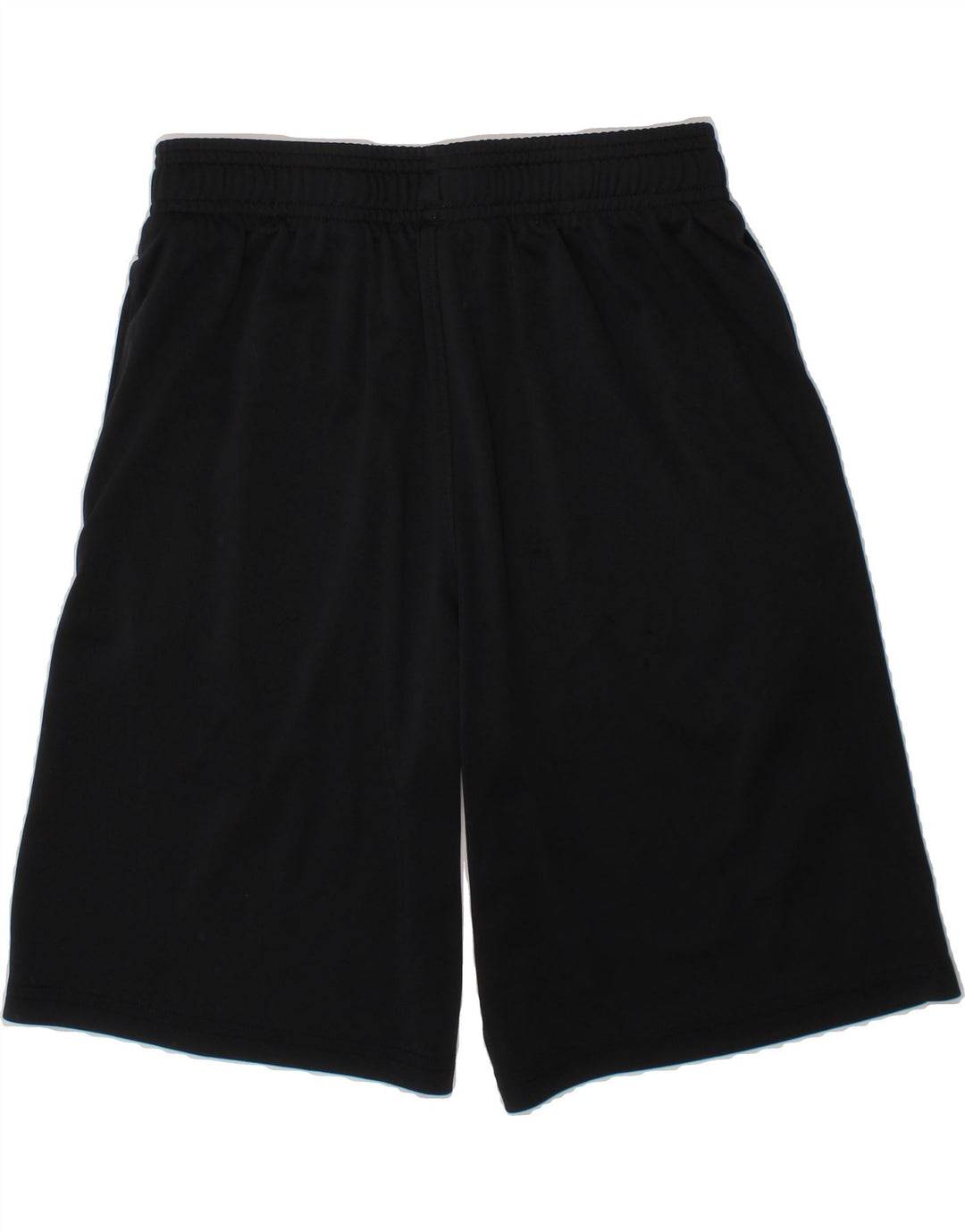 UNDER ARMOUR Boys Graphic Sport Shorts 14-15 Years Large Black Polyester Vintage Under Armour and Second-Hand Under Armour from Messina Hembry 