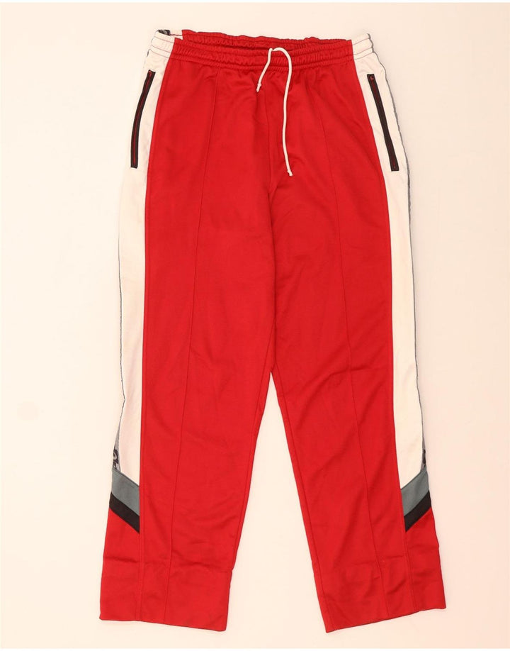 Pantaloni da tuta con grafica Asics da uomo IT 56 XL Rosso Colourblock in poliammide
