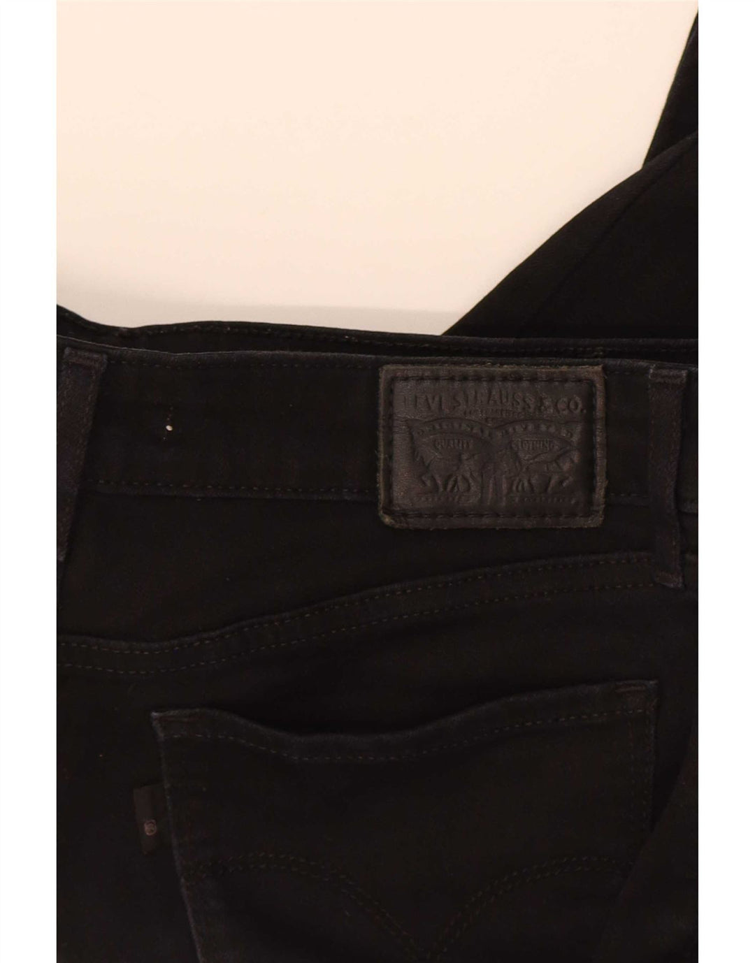 Jeans Levi's 715 Bootcut da donna W26 L32 cotone nero