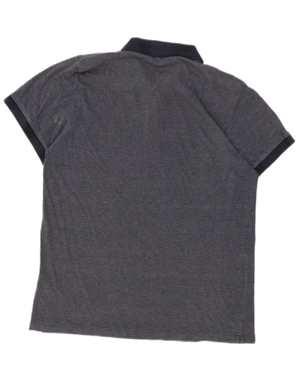 Polo da uomo French Connection XL in cotone grigio