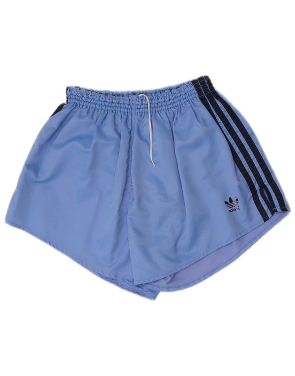 Pantaloncini sportivi Adidas da donna UK 18 XL blu poliammide