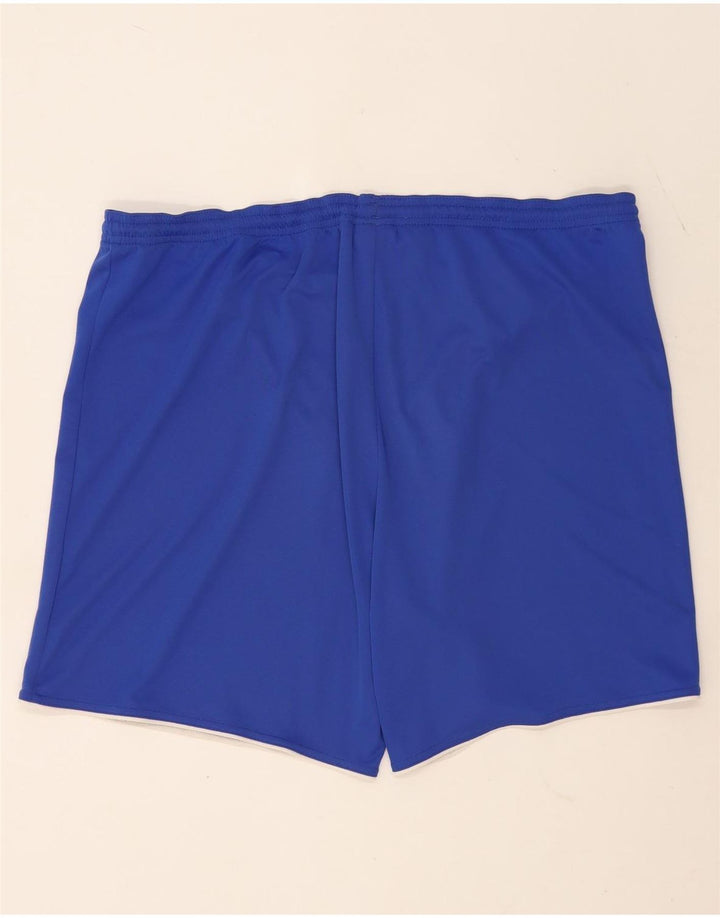 Pantaloncini sportivi Adidas Climalite da uomo XL blu poliestere