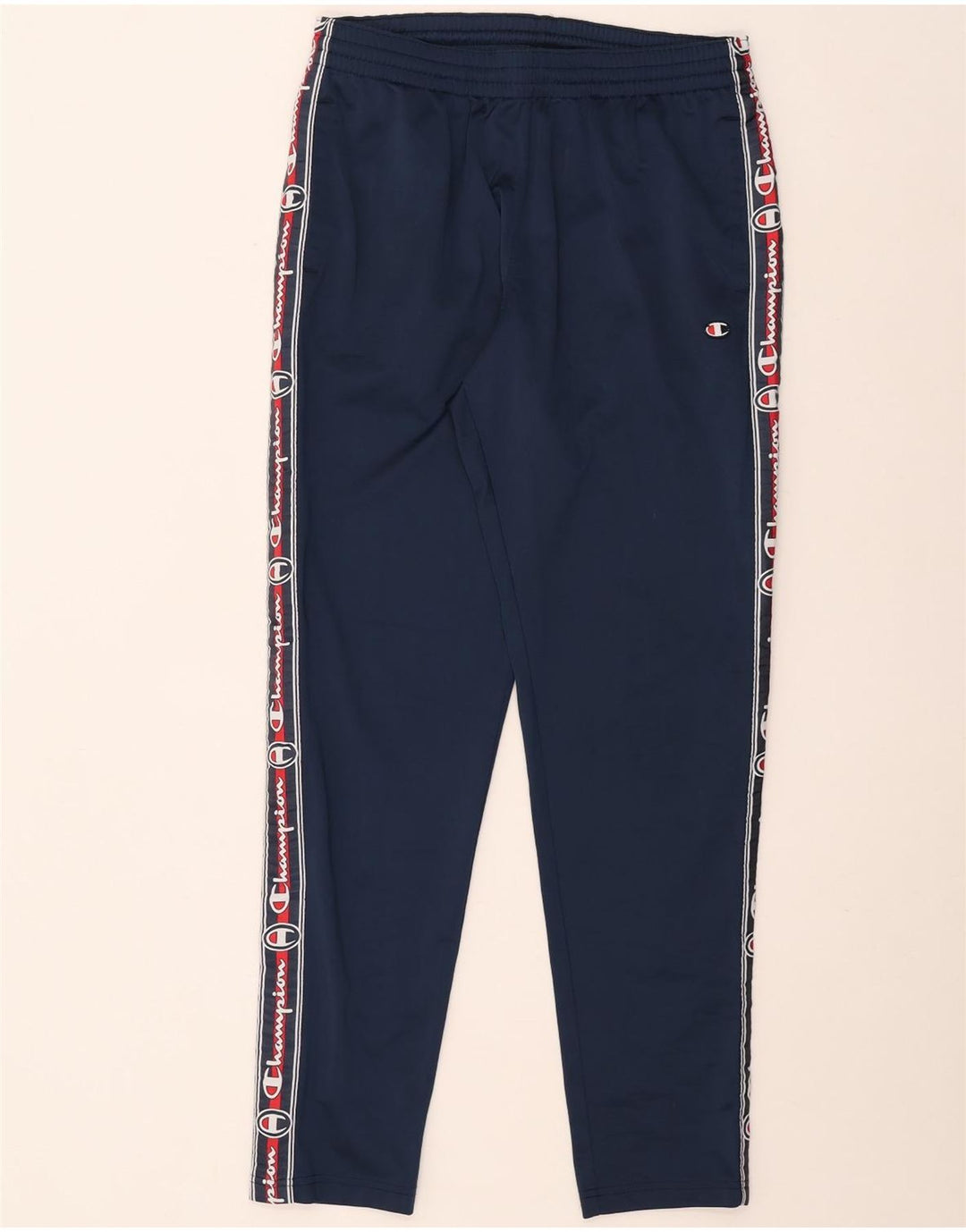 Pantaloni da tuta con grafica Champion Rochester da uomo, grandi, blu navy