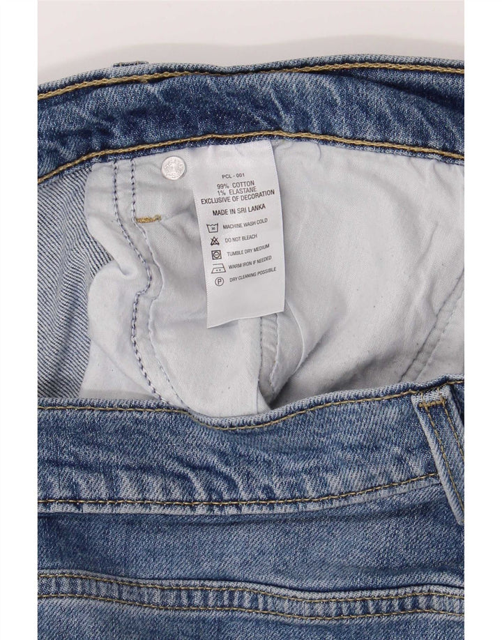 Jeans dritti da donna Levi's W34 L27 cotone blu