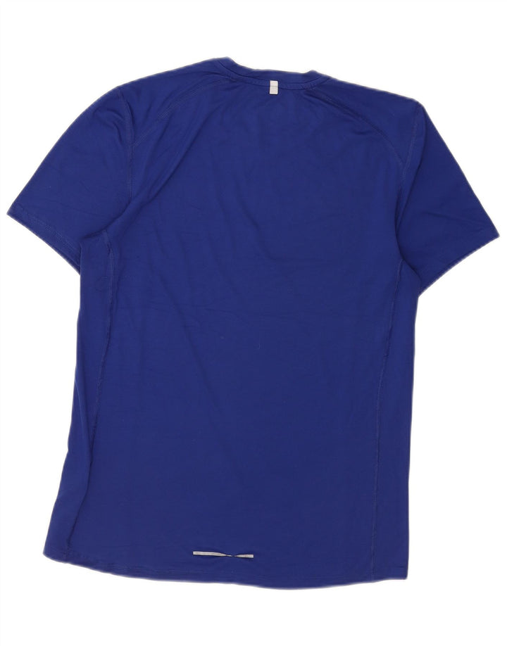 T-shirt Nike Dri Fit da uomo, piccola, in poliestere blu
