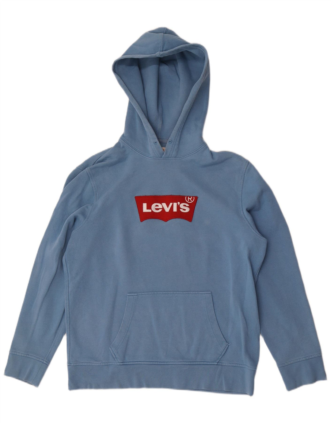 Maglione con cappuccio grafico da uomo Levi's grande in cotone blu