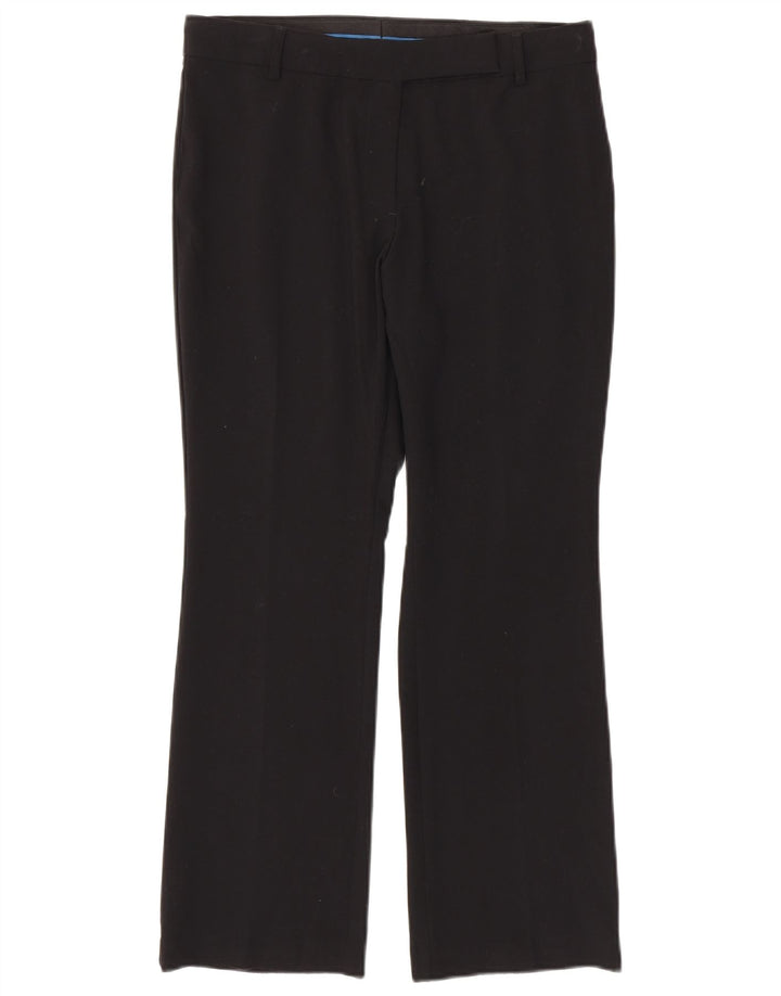 Pantaloni casual Bootcut da donna Marks & Spencer UK 12 Medio W32 L28 Nero