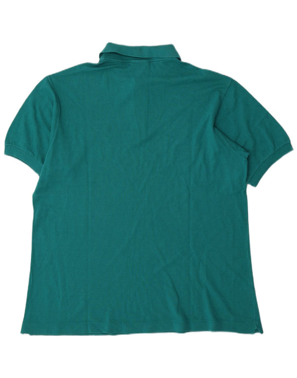 Polo da uomo Lacoste taglia 6 XL in cotone verde