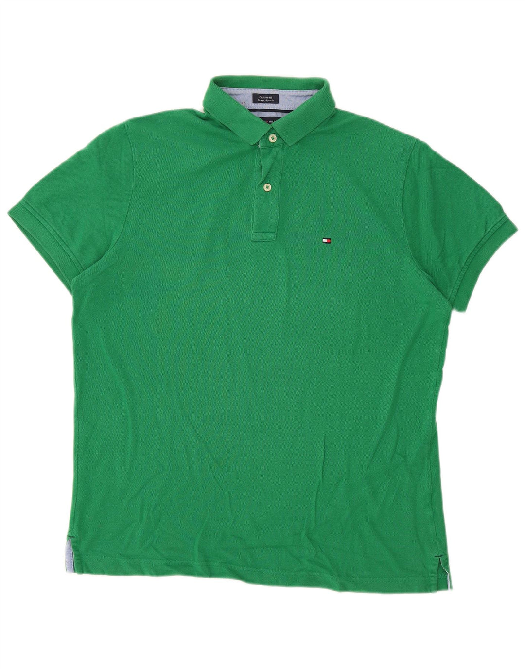 TOMMY HILFIGER Polo da uomo su misura verde medio